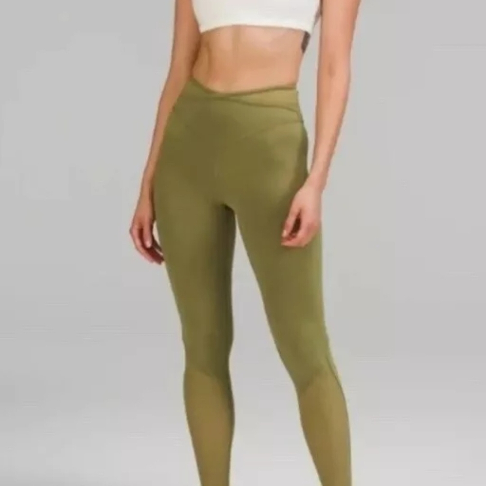 Olive Green Women's Leggings